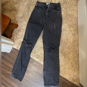 Abercrombie 90’s straight jeans